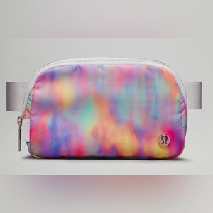 NWT Lululemon Everywhere Belt Bag 1L Prism Wash Print Multi Vapor,Tie Dye
